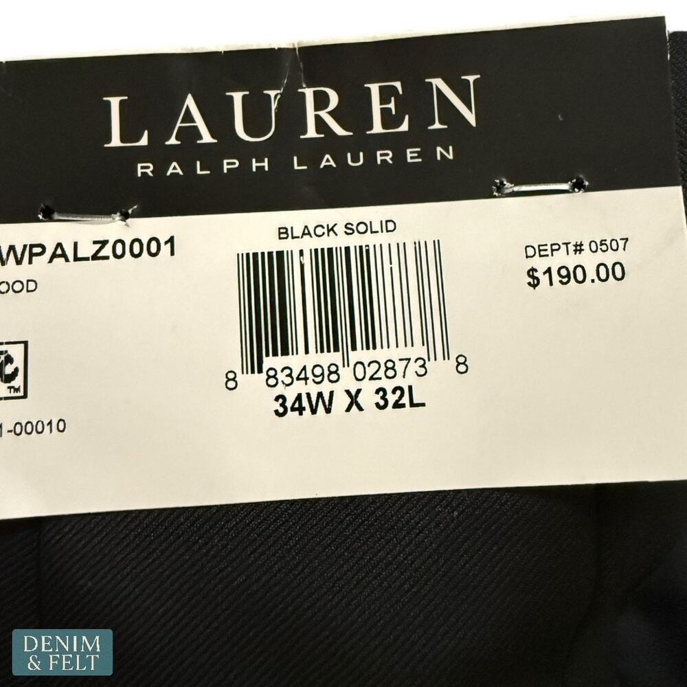 Lauren Ralph Lauren Men’s Classic-Fit UltraFlex Stretch Suit Pants 34W x 32L NEW - Picture 8 of 8